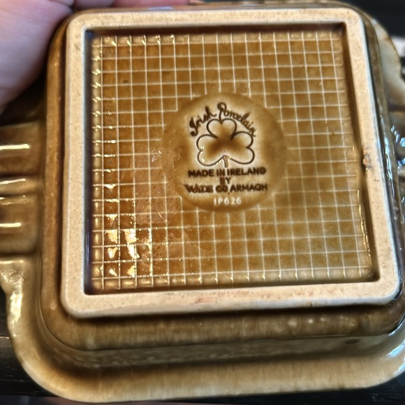 Vintage 60s WADE Irish Porcelain Ashtray - Picture 4 of 5